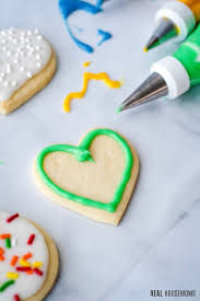 Divide into as many separate bowls as desired. Sugar Cookie Icing Real Housemoms