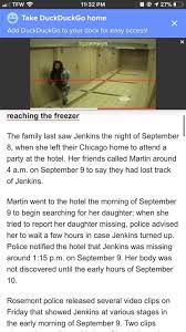 The sudden breakup of the protest for kenneka jenkins' death is almost as mysterious as the the protest was called off monday by jenkins' mom, teresa martin. Kenneka Jenkins Discussion Posts Facebook