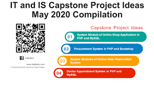 It is based upon a general undergraduate research project, which combines the use of secondary and primary data and can vary between 10,000 to 20,000 words. It And Is Capstone Project Ideas May 2020 Compilation