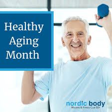 Healthy Aging Month Kickoff 🎉 September is Healthy Aging Month! Regular  exercise is key to staying strong and vibrant as we age. Whether it's a  brisk walk, or a strength training session (