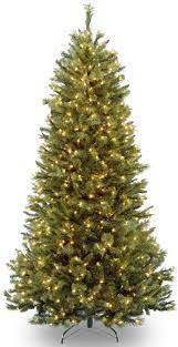 7 5 Ft Pre Lit Rocky Ridge Pine Artificial Christmas Tree Slim Artificial Christmas Trees Fir Christmas Tree Pre Lit Christmas Tree