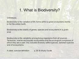 Introduction To Biodiversity Ppt Video Online Download
