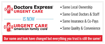Walkin patients are welcome, but waiting. About Our Name Change Afc Urgent Care