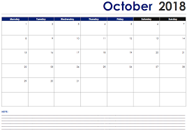 Pin On Calendar October 2018