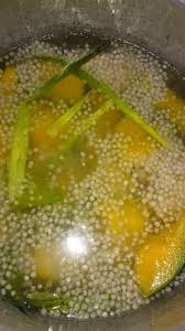 Kupas kentang rebus, kemudian haluskan dengan blender atau food processor. Namakucella Pengat Labu Santan Kotak