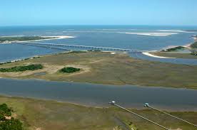 Nassau Sound Entrance Not Navigable Inlet In Fl United