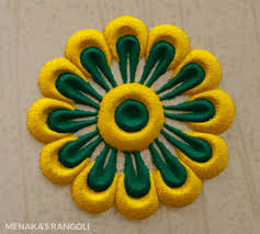 Cute Flower Rangoli Design Cute Flower Muggu Very Easy Rangoli Design Rangoli Designs Very Easy Rangoli Designs Rangoli Designs Simple Diwali