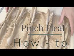 Pinch Pleat Interlined Curtains How