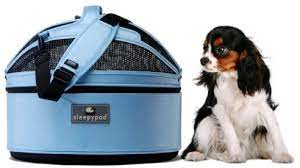 Maybe you would like to learn more about one of these? Amazon Com Sleepypod Mobile Pet Bed Sky Blue Medium Pet Supplies