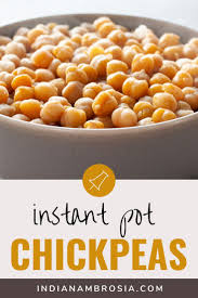Instant Pot Chickpeas Recipe In 2020 Pressure Cooking Recipes Easy Indian Recipes High Protein Vegetarian Recipes