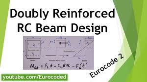 rc beam design bending resistance of a doubly reinforced concrete beam to eurocode 2