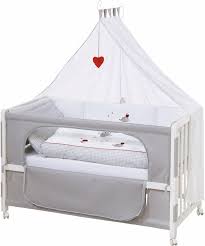 Das bettchen kommt inklusive schaummatratze, bettwäsche im niedlichen design aus „adam & eule, inlett, gepolstertem nestchen, himmel und himmelstange sowie mit kufen zum wiegen. Roba Babybett Room Bed Dekor Adam Und Eule Als Beistell Kinder Und Juniorbett Verwendbar Online Kaufen Otto