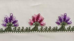 hem guzel hem agir igne oyasi modeli anlatimli yapilisi kolay hobiler boncuklu desenler kurdele oyasi yazma