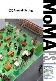 2009 Annual Listing - MoMA