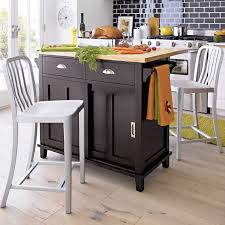 Crate and barrel sells a beautiful french kitchen island with marble top and black metal legs. Belmont Black Kitchen Island Reviews Crate And Barrel