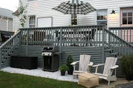These stains are designed to emphasize the original color of the deck wood and contribute a little extra pigment to highlight the natural tones. Deck Switching From Lattice To Slats And How We Clean Our Deck Nesting With Grace