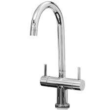 Great savings & free delivery / collection on many items. Sia Kt3ch Chrome Swan Neck Twin Lever Contemporary Monobloc Kitchen Mixer Tap