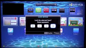 How To Enable Passcode Lock For Apps On Samsung Smarttv Youtube