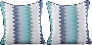 Please convo me to find charges if you would like me to do. Accordion Geo Seaport Indoor Outdoor Accent Pillow Set Of Two Rooms To Go