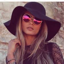 Make 2016 Your Year Of Fashion Find Your Inspiration Dapperndame Pinterest Dapperanddame Com Black Floppy Hat Sunglasses Outfit Fashion