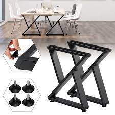 Metal dining table legs etsy clothing women. Buy 2021 New Table Legs Metal Furniture Legs With Anti Slip Floor Pads Z Shaped Room Desk Legs Kitchen Home Furniture Accessories Cicig