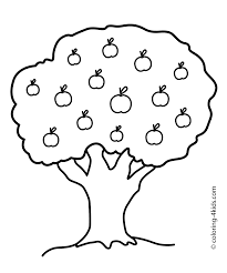 Coloring is a fun way to develop your creativity, your concentration and motor skills while forgetting daily stress. Apple Tree Nature Printable Coloring Pages