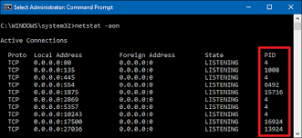 When reading the command field keep in mind that this output is truncated. How To Check Open Tcp Ip Ports In Windows