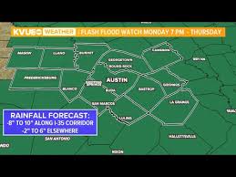 Flash flood warning including austin tx, pflugerville tx, wells branch tx until 6:00 pm cdt pic.twitter.com. Radar Flash Flood Watch In Effect In Central Texas Until Thursday Kvue Youtube