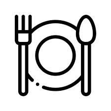 Plate Fork And Spoon Vector Sign Thin Line Icon Line Icons Sign Icons Fork Icons Png And Vector With Transparent Background For Free Download In 2021 Line Icon Icon Graphic Design