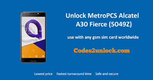 Please update your device unlock app. How To Unlock Metropcs Alcatel A30 Fierce 5049z Easily Codes2unlock Blog
