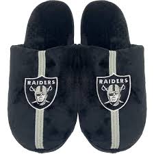 Mens Las Vegas Raiders Slippers Mens Flip Flops Nflshop Com