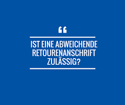 Retourenschein vordruck / retourenschein drucken : Ist Eine Abweichende Retourenanschrift Zulassig Website Check De