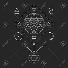 Die umgebungsluft wird angesaugt und diese erwärmt eine kühlflüssigkeit. Symbol Der Alchemie Und Der Heiligen Geometrie Linear Charakter Der Abbildung Fur Linien Tattoo Auf Dem Schwarzen Hintergrund Isoliert Drei Primzahlen Geist Seele Korper Und Vier Grundlegende Elemente Erde Wasser Luft Feuer Lizenzfrei Nutzbare