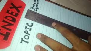 How To Decorate Index Page Of Project Youtube See more ideas about card files, mini albums, index cards. how to decorate index page of project