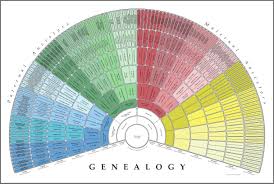 Family History Makeover Genealogy Fan Chart At Www