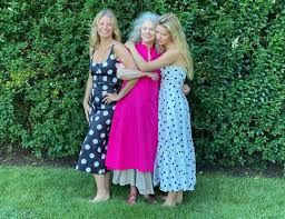 2019 | nr | cc. 3 Generations Gwyneth Paltrow Looks Radiant With Mother Blythe Danner And Daughter Apple Martin