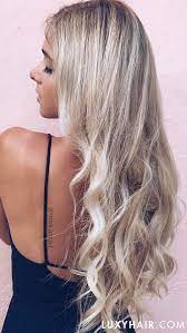 Seamless Clip In Hair Extensions Ash Blonde Luxy Hair Blonde Lace Front Wigs Cool Blonde Hair Blonde Highlights