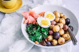 Turmeric smoked salmon breakfast bowl recipe · 1 large sweet potato, peeled and cubed · 2 teaspoons olive oil, divided · 3 teaspoons turmeric, . Smoked Salmon Breakfast Bowl Fork In The Road