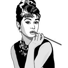 Buy Audrey Hepburn Portrait Digital Download Online in India