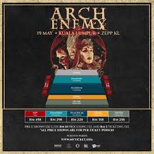 Arch Enemy: Deceivers Asia Tour 2024 Live in Kuala Lumpur – Kakiseni