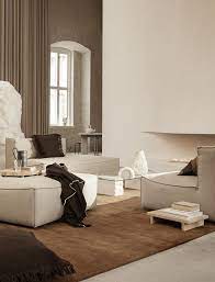 Sur la grande tète de lit, vous disposez d'un éclairage led. Couleur Chocolat En Deco 22 Idees Pour Bien L Associer Decoration Salon Beige Salon Beige Decoration Salon Beige Et Blanc