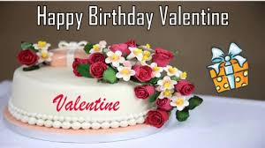 12 best valentine s day wedding cakes images on pinterest. Happy Birthday Valentine Image Wishes Youtube