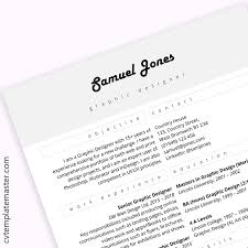 Ui/ux designer please submit your cover letter and resume below. Graphic Design Cv Template Free Centred Focus Ms Word Download