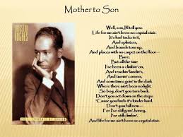 Mother To Son Langston Hughes Son Poems Langston Hughes Poems Poem Mother To Son