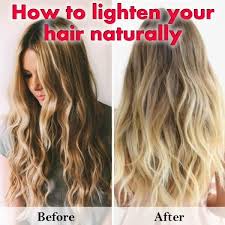 Useful Hair Hacks Every Girl Should Know For Creative Juice How To Lighten Hair Lighten Hair Naturally Natural Hair Styles