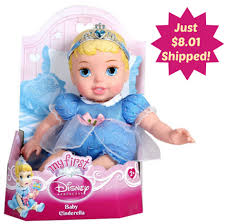 My First Disney Princess Cinderella Baby Doll Just 8 01 Plus Free Shipping My First Disney Princess First Disney Princess Disney Princess Babies