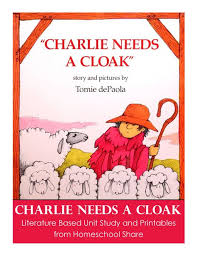 Students use magnifying lenses to observe the yarn. Charlie Needs A Cloak Free Unit Study Study Unit Cloak Charlie