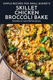 Easy One Pot Chicken And Broccoli Bake Recipe Aldi Recipes Broccoli Bake Dinner Recipes