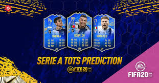 The serie a team of the season is expected to go live at 6 pm on the 21st of may. Fifa 20 Team Of The Season Serie A Tots Predictions