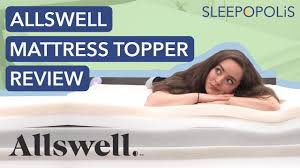 In this article, we discuss the allswell brand in more detail and give examples of the mattresses they sell. Allswell Home Memory Foam Mattress Topper Review Youtube